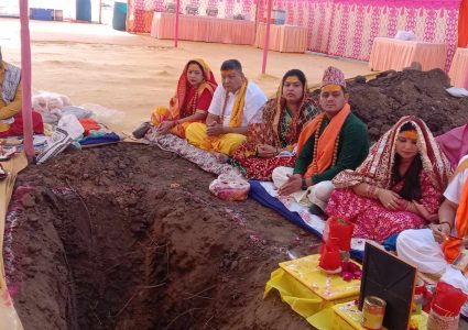 भारतमा पशुपतिनाथको मन्दिर बन्दै : एक अनुष्ठानकाबिच भुमिपुजन गरियो