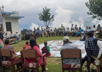 मंगलसेन नगरपालिकाद्धारा आर्थिक बर्ष २०८०/०८१ को बार्षिक सार्वजनिक सुनुवाइ कार्यक्रम संचालन