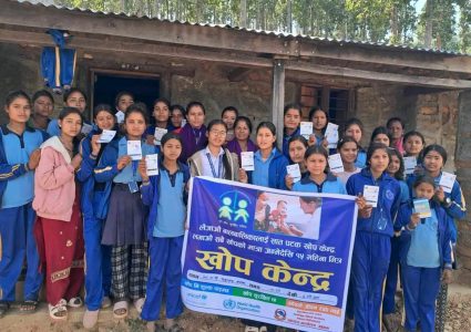 कमलबजार नगरपालिकामा एचपीभी खोप अभियान शुरु:पहिलो दिन ५१२ छात्राले लगाए…